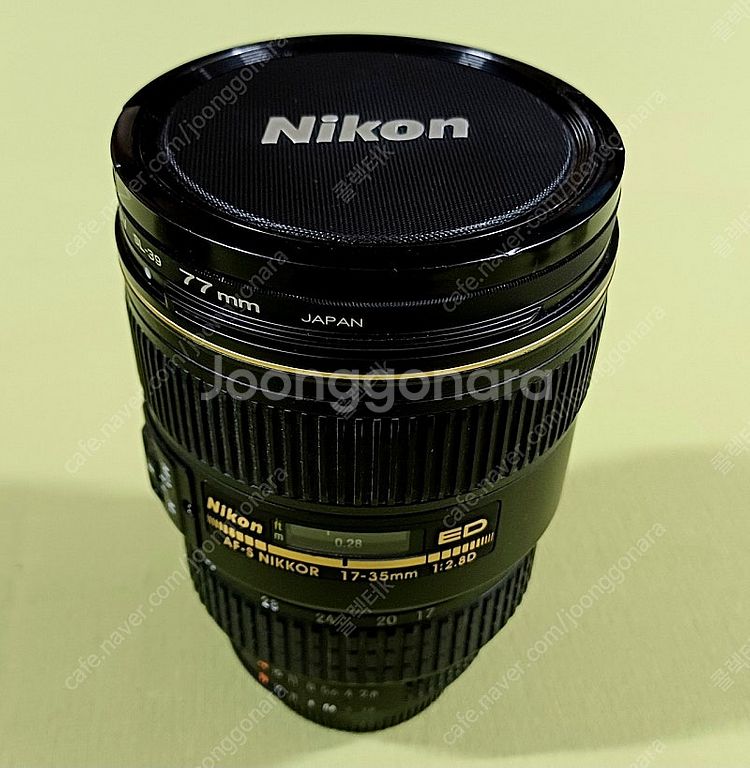 니콘 정품 AF-S NIKKOR 17-35mm 1:2....--0