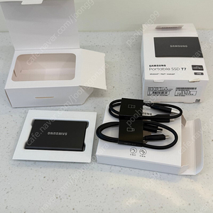삼성 t7 1tb 외장ssd 판매합니당