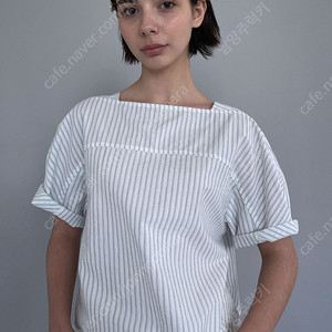 스튜디오솔트 스트라이프 블라우스 새상품