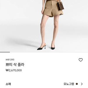 루이비통 쁘띠삭플라 블랙