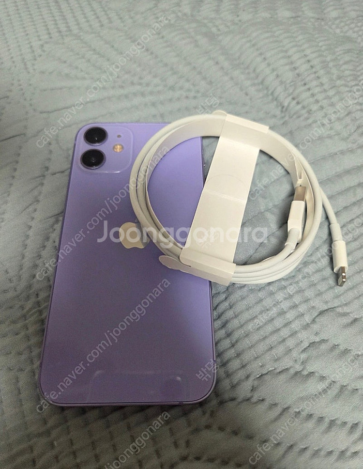 상태좋은 아이폰 12 미니 128 퍼플 단품 ios16...--0