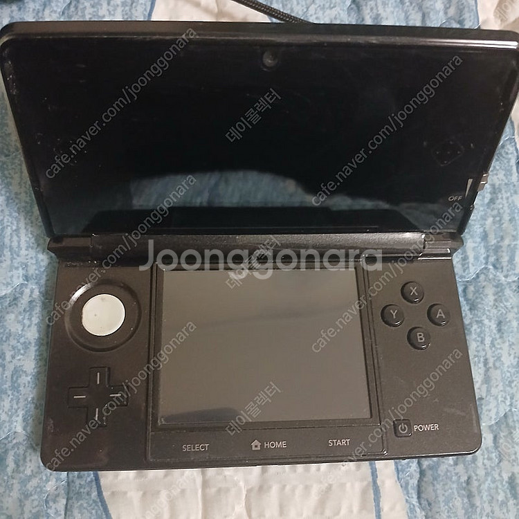 일본판 닌텐도3DS(구 작다수)블랙+게임4개 일괄 세일--2