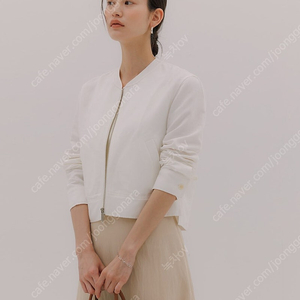 시에 sie 클린 블루종 재킷 24ss 화이트 S 새상품