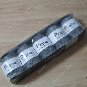 프라하 라피아 12번 뜨개실 미개봉 무료배송 안다리아 레이온 종이 코바늘