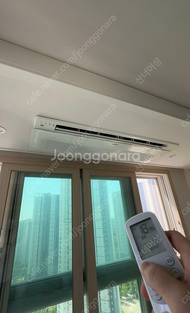 삼성 천장형 시스템 에어컨 2대 + 실외기포함--0