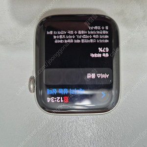 (택포) 애플워치4 에르메스 44mm / 67%, 스트랩x