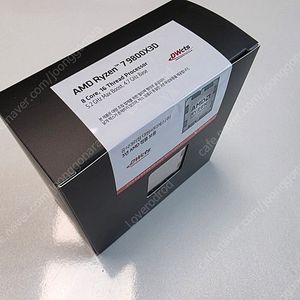 AMD 라이젠7 9800X3D 국내 정품 (미개봉)