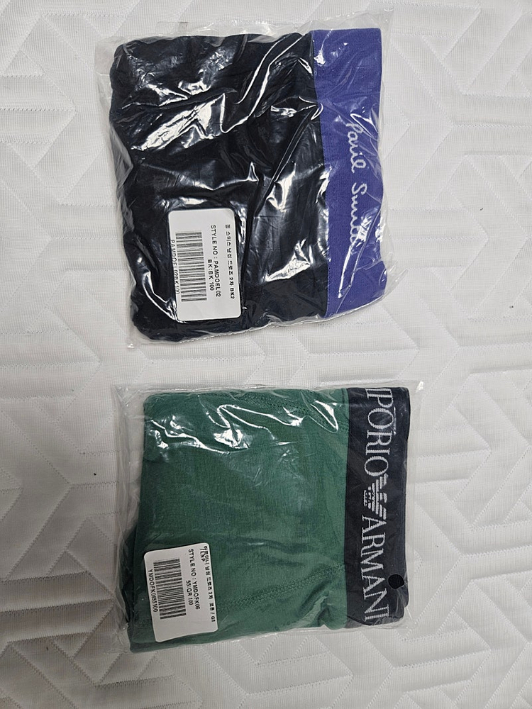 명품)엠포리오 아르마니+폴스미스 남자 드로즈 언더웨어--2