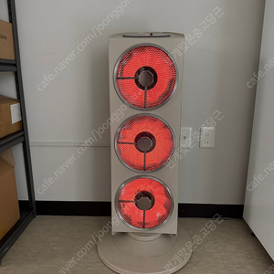 정말 뜨거운 3구 전기히터 판매합니다. (3개월 사용)