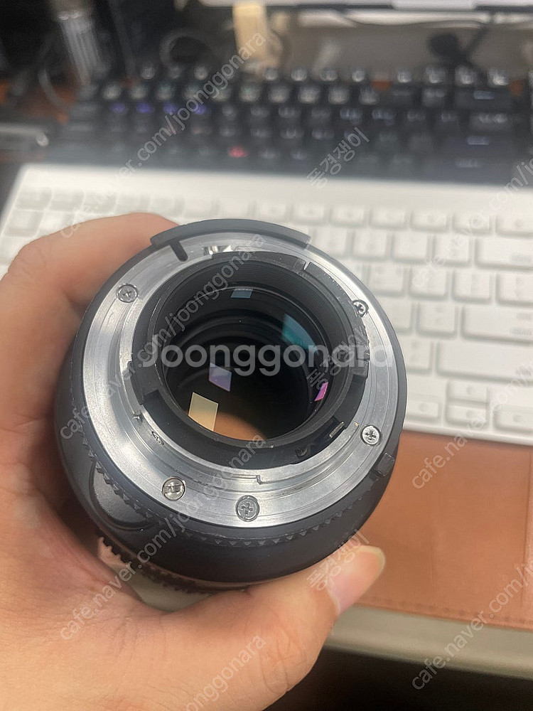 니콘f마운트 105mm2.8D 렌즈 싸게 팔아요--3