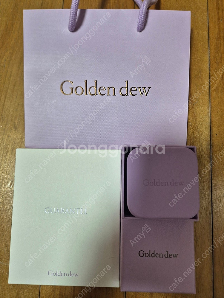 골든듀 인피니트 러브2P 반지--5