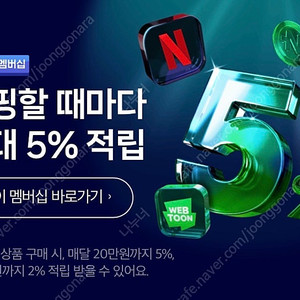 네이버 플러스 멤버쉽 1년권 <26.08.22까지>