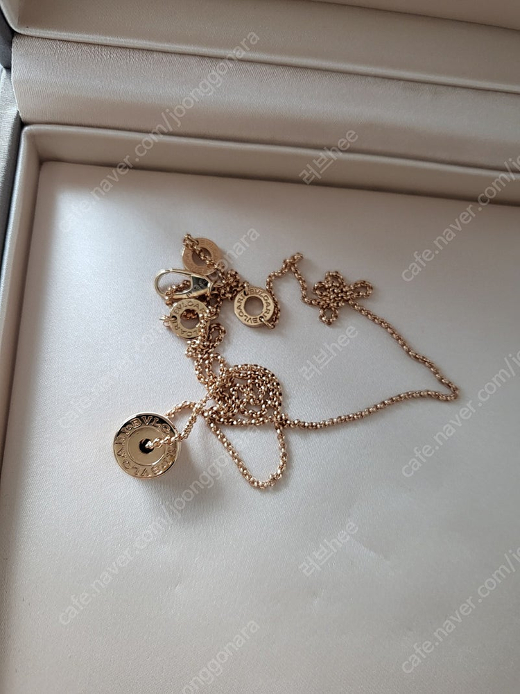 새상품 불가리 비제로원 미니 네크리스( 로즈골드) 이미지