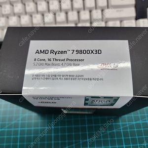 AMD 라이젠 9800X3D 판매합니다..