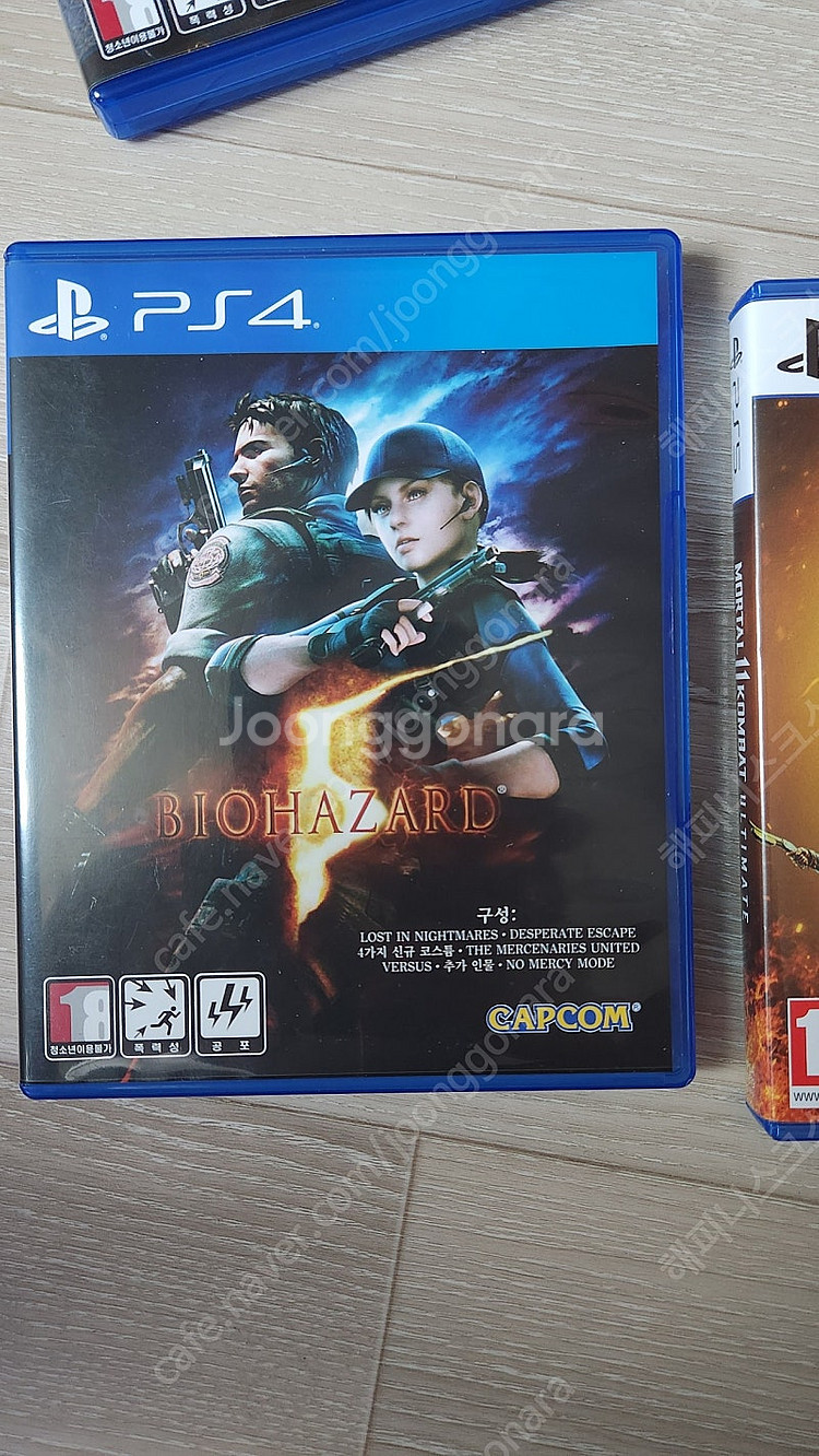 PS4 바이오하자드5 팝니다--0