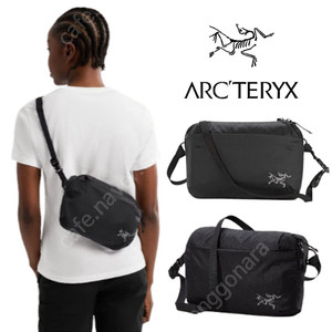 아크테릭스 헬리아드 6 크로스바디백 블랙 정품/택포 가격