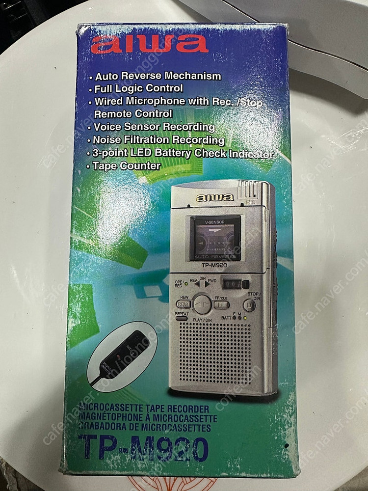 아이와 마이크로카세트 레코더TP-M920 이미지