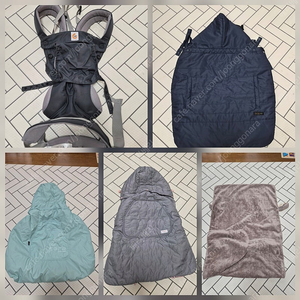 에르고아기띠 에끌레브 부바 포그네 포브 워머 4동 일괄 택포