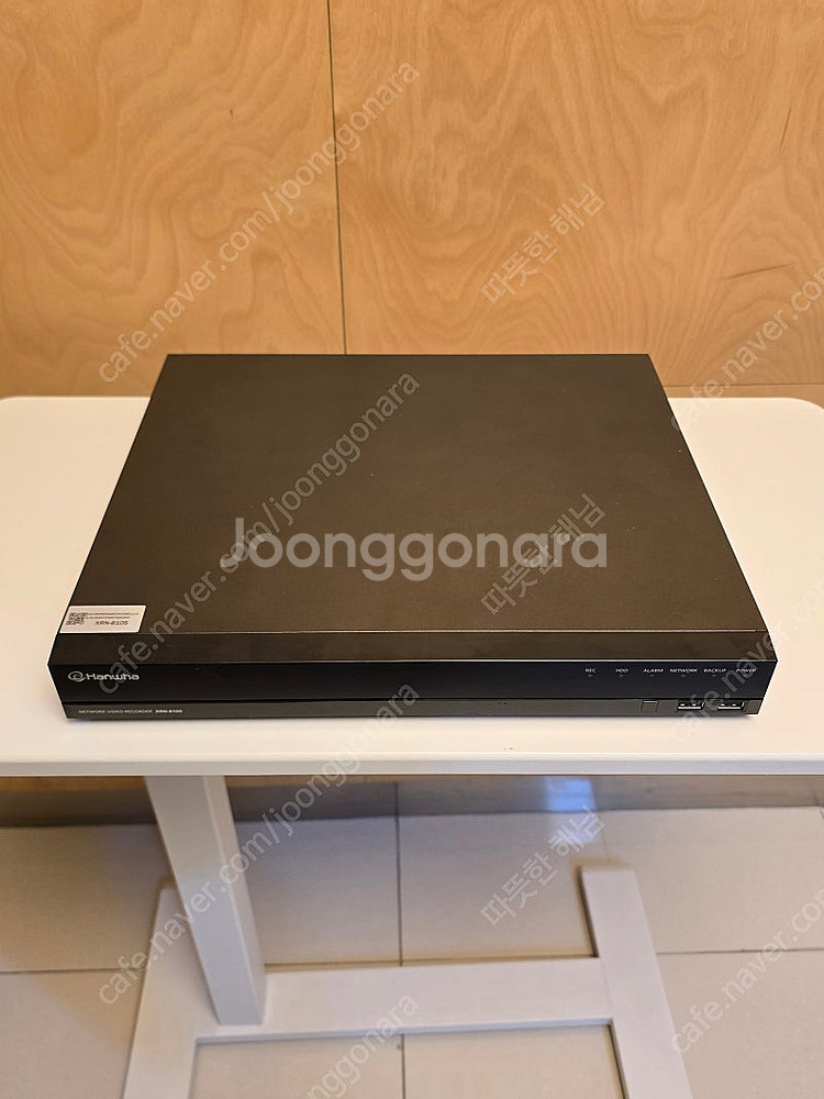 한화테크인 NVR 8채널 모델 : XRN-810S--0