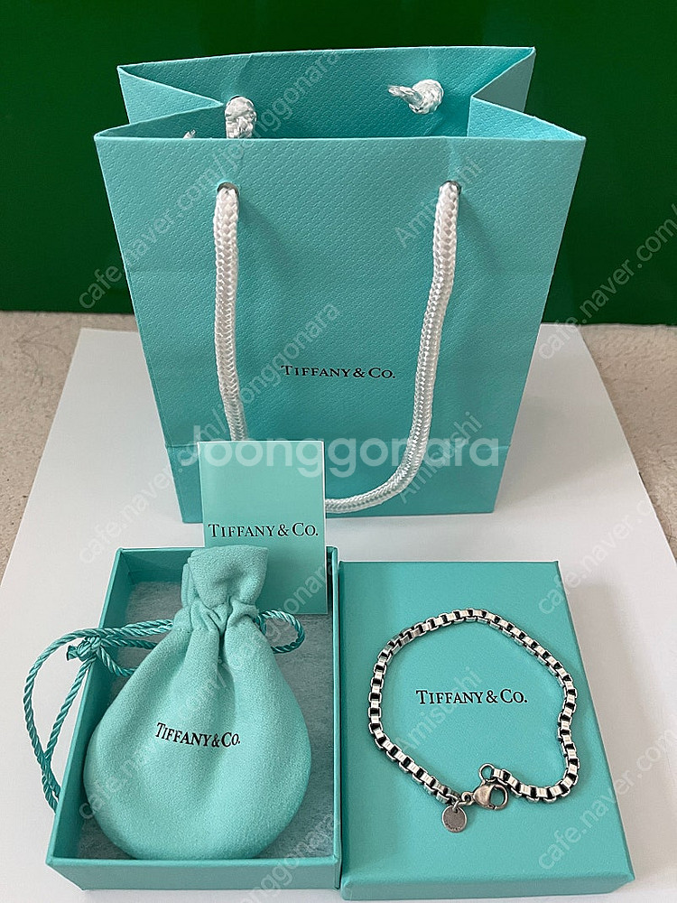 티파니앤코 92.5 베네치안 링크 팔찌 ( 20cm--0