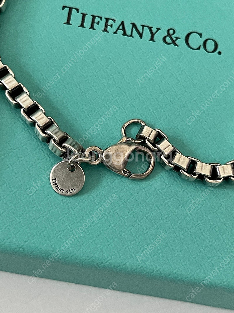 티파니앤코 92.5 베네치안 링크 팔찌 ( 20cm--3