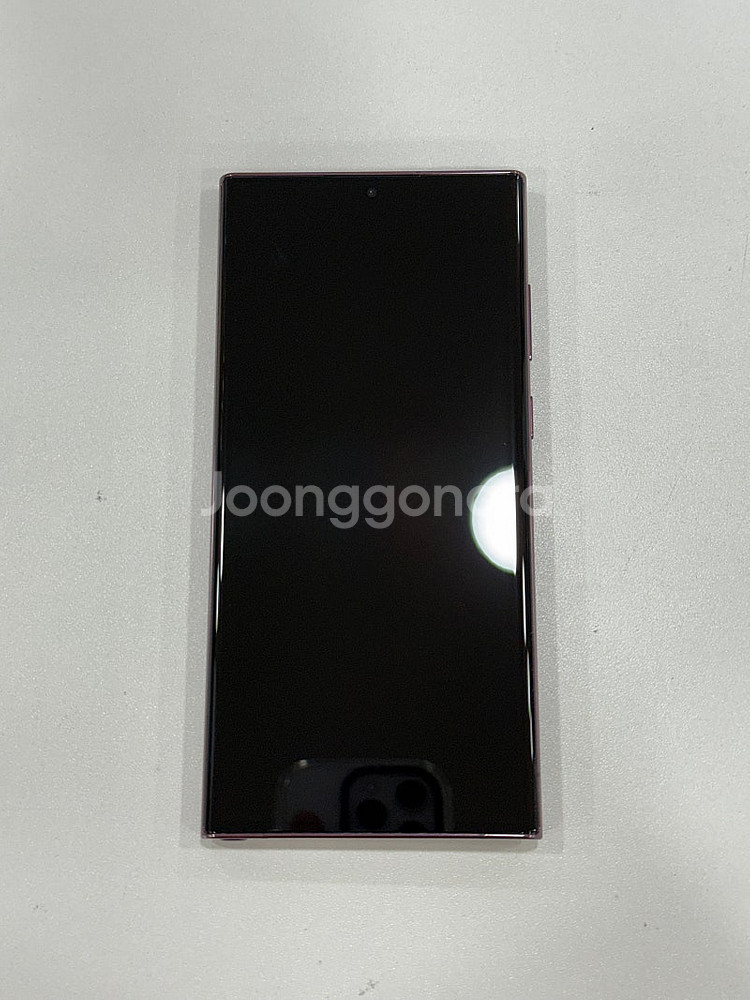 갤럭시S22울트라 버건디 256GB (S908) 외관 ...--1