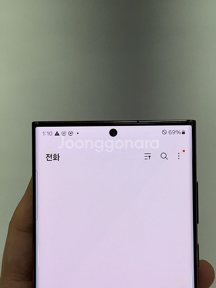 갤럭시S22울트라 버건디 256GB (S908) 외관 ...--7