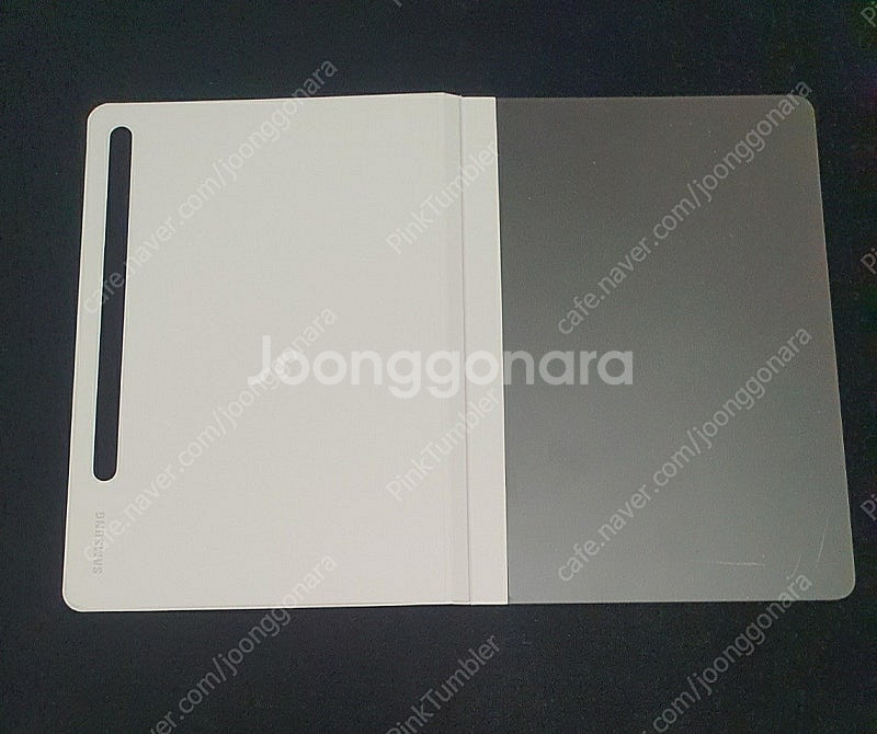 갤럭시탭 삼성 정품 키보드커버 북커버 팝니다--1