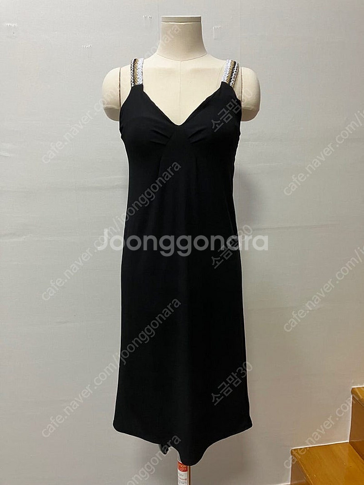 자라(ZARA) 골지 끈나시 롱 라인 원피스 / S--0