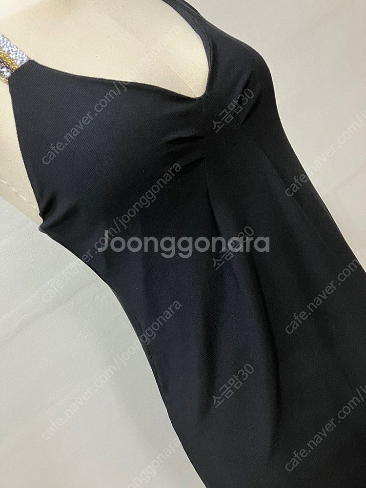 자라(ZARA) 골지 끈나시 롱 라인 원피스 / S--1