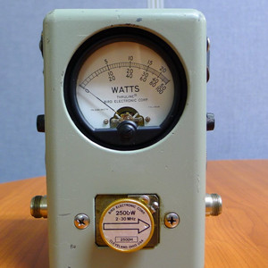 Bird43 와트미터 버드43 RF와트미터 RF WATTMETER MODEL43 RF파워미터, 엘리먼트 2400H(2-30MHz 2400W)