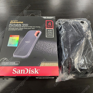 샌디스크 외장하드 익스트림 포터블 SSD 4TB