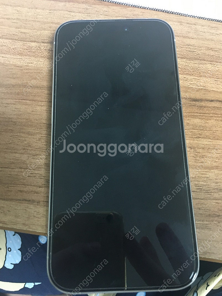 아이폰 15pro 화이트 128gb--2