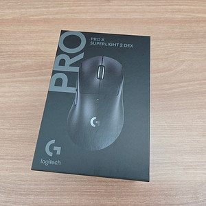 로지텍 G PRO X SUPERLIGHT 2 지슈라 2 DEX (블랙) 미개봉신품