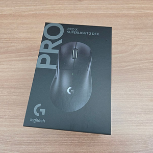 로지텍 G PRO X SUPERLIGHT 2 지슈라 2 DEX (블랙) 미개봉신품