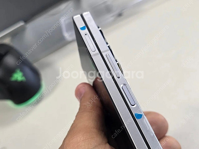 (올갈이 상태극상) 폴드6 512GB 실버색상 및 케이...--2