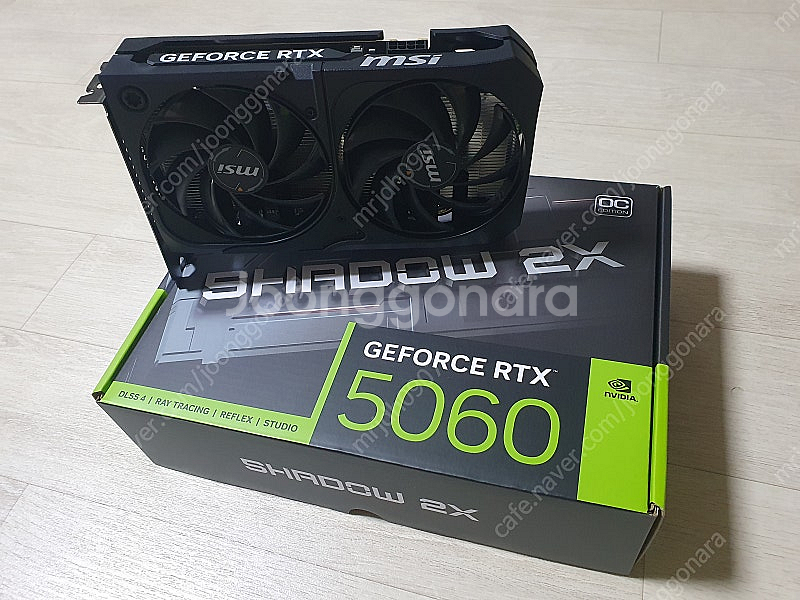 MSI 지포스 RTX 5060 쉐도우 2X OC D7 ...--0