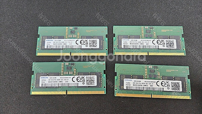 노트북용 DDR5 노트북램 팝니다 8G--0