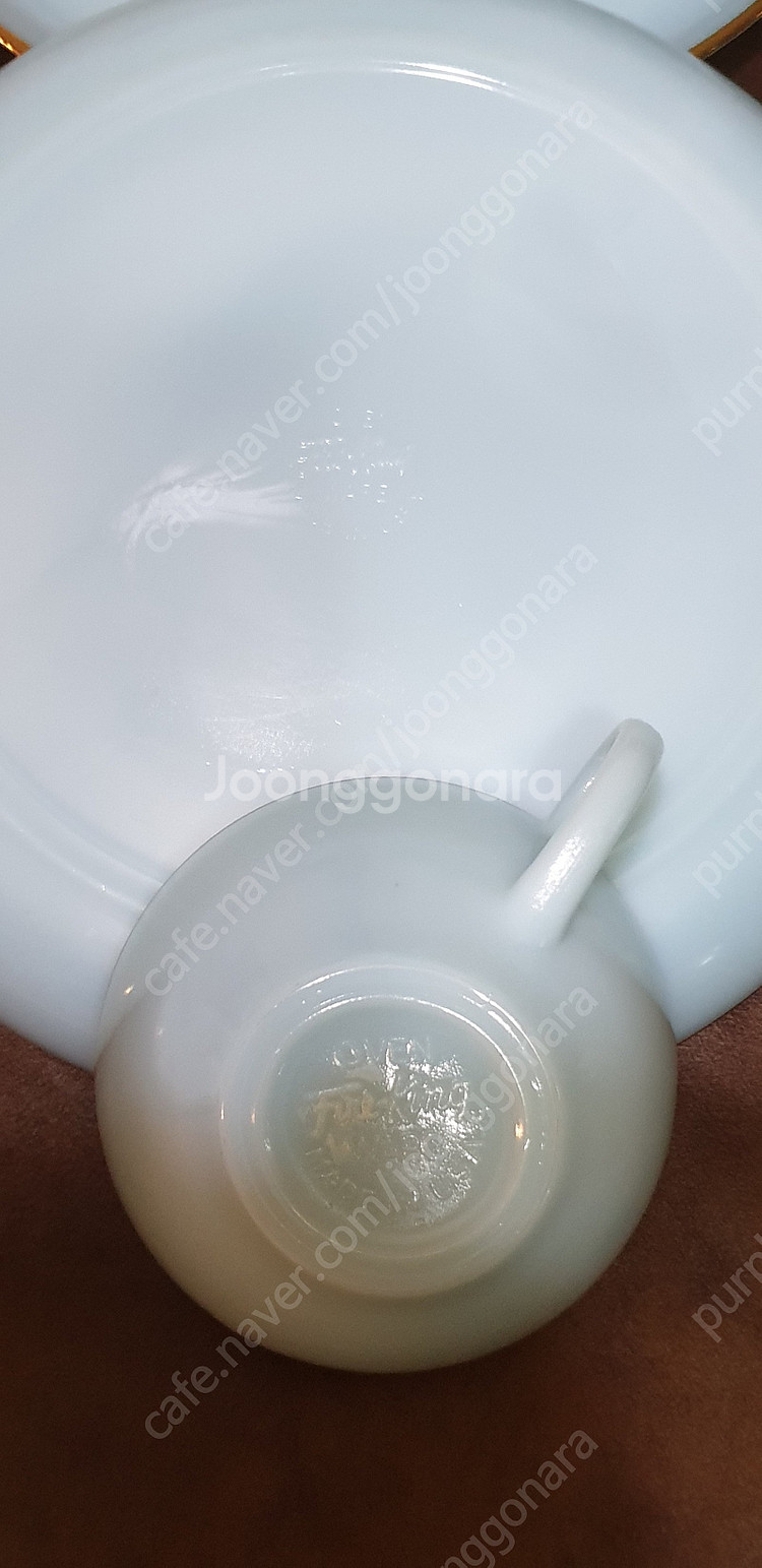 빈티지 파이어킹 터콰이즈 블루웨어종류 분양--3