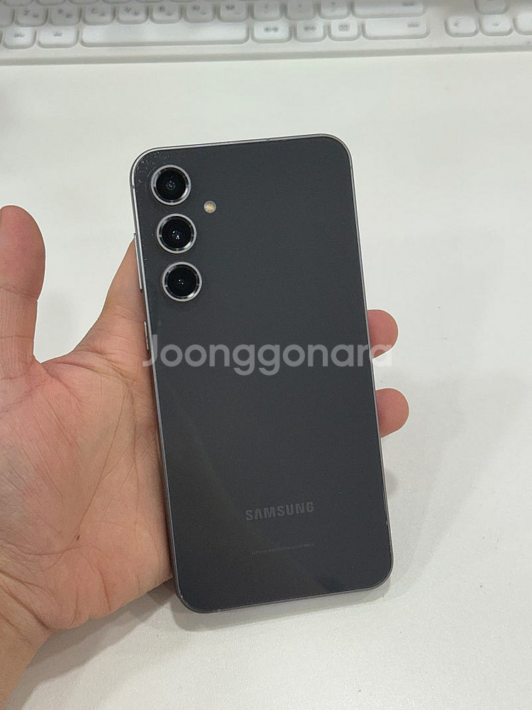 갤럭시S23FE (S711) 그라파이트 256GB 무잔상 30만원 판매합니다!--0