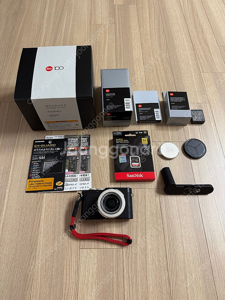 LEICA 라이카 D-Lux 8 100 YEARS OF LEICA 세트 팝니다.--0