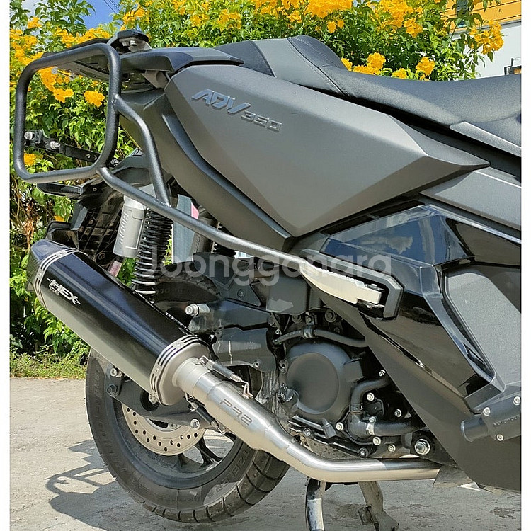 포르자350 / ADV350 PR2 풀시스템머플러--3