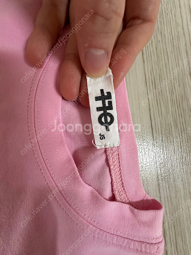 테블 코코얀 크롭 여아 티셔츠+바지--1