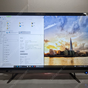마이크로닉스 32인치 144MHz (2세대) 일체형 PC 조립 컴퓨터 게이밍 PC 게임용 컴퓨터 5600X RX580