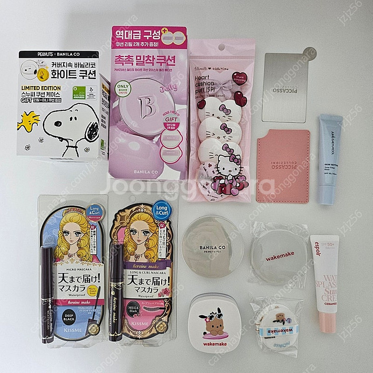 [새상품] 바닐라코 쿠션 본품2개+리필3개+미니쿠션 &...--0
