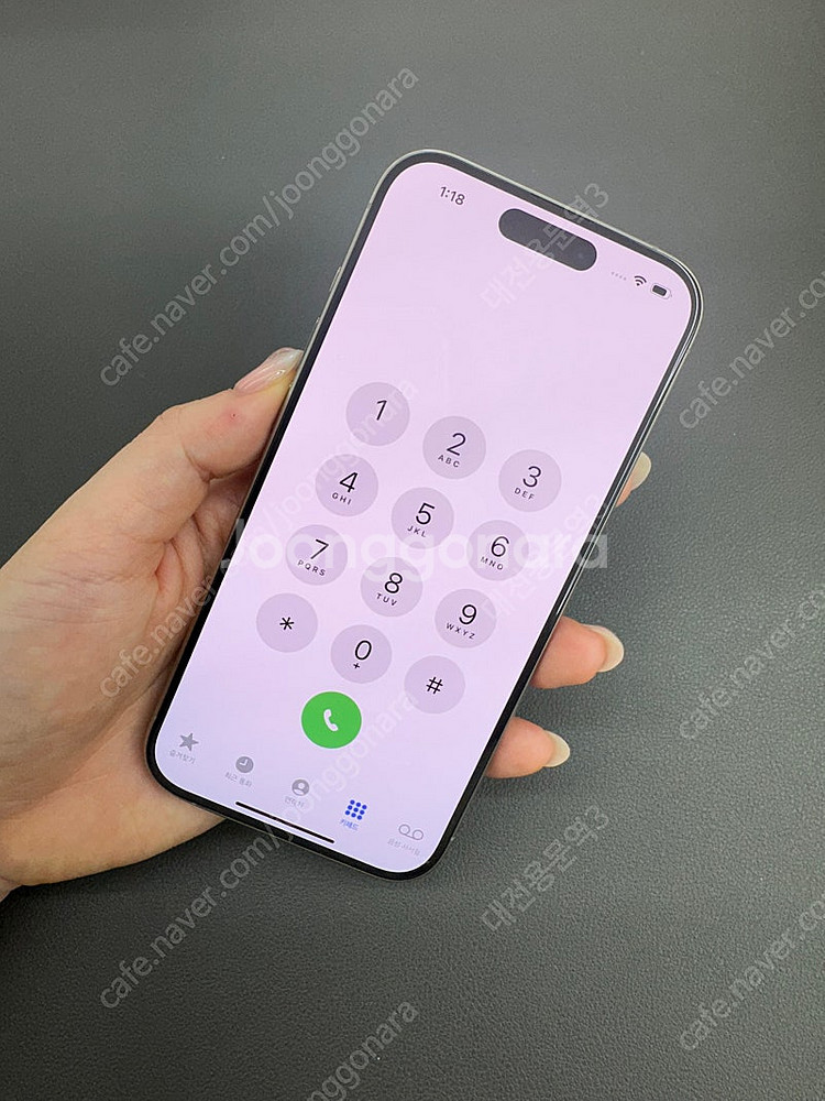 (S급) 352473 아이폰15프로 네추럴티타늄 256...--5