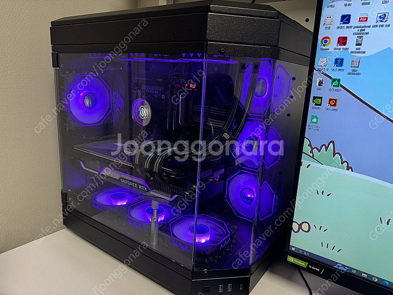 게이밍 데스크탑 i7-11700 rtx3080슈프림 판...--1