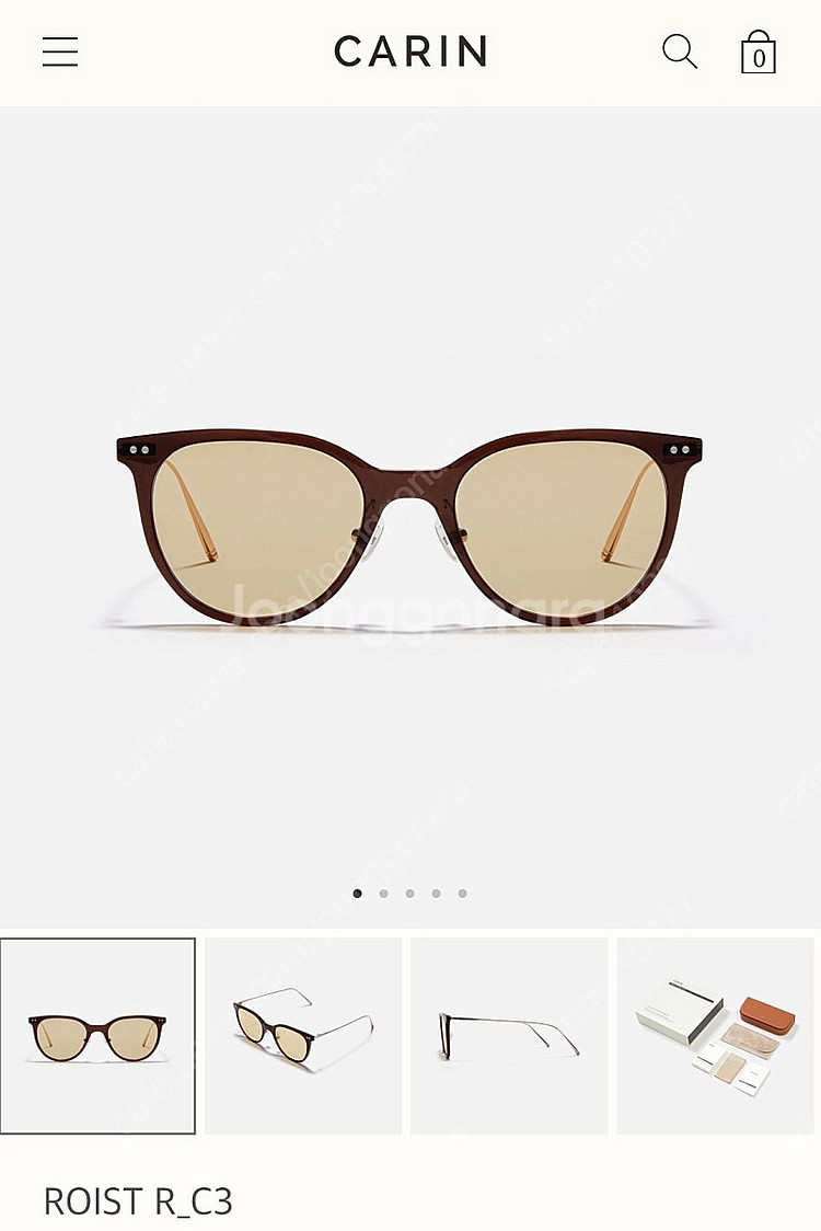 카린 선글라스 신상품 변색 ROIST R C2, C3--1