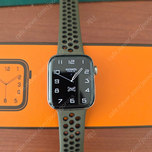 Apple Watch Hermès, 애플워치 4 에르메스 44mm 실버, 배터리효율 100%