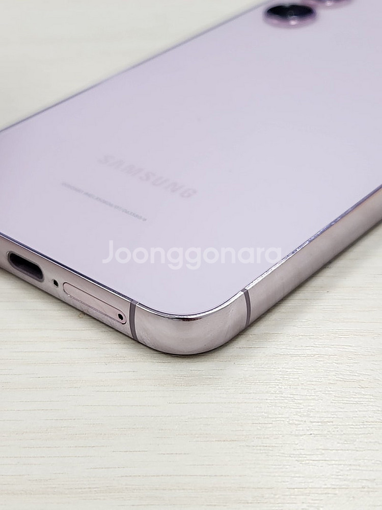 갤럭시 S23플러스 라벤더색상 512용량 상태좋은 무잔상 미파손 단말기 39만 판매합니다--4